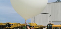 Weather balloon launch a learning tool
