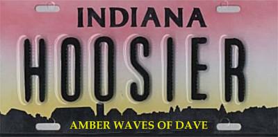 HOOSIER DAVE PLATE