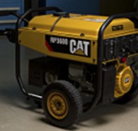 Cat RP3600 generator stand alone garage