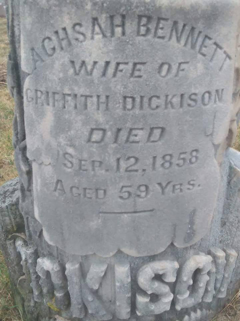 mrs. dickison grave